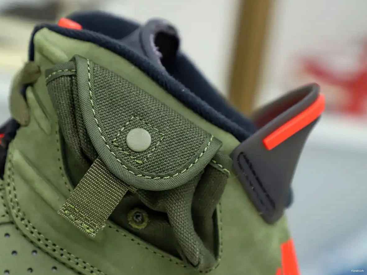 JORDAN 6 SCOTT AIR 'OLIVE' TRAVIS RETRO X 0403